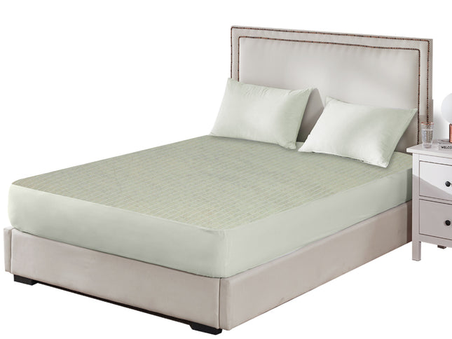 Dreamz Queen Mattress Protector Pillowcases Queen Grey-1864184409951965185