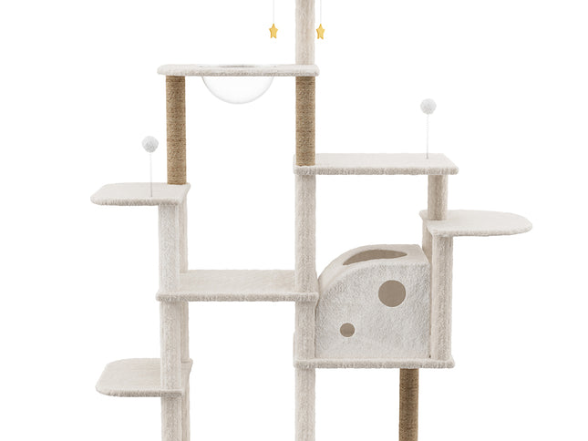 Pawz Cat Tree Tower Large Scratcher Condo House 172cm-2029387208330448897