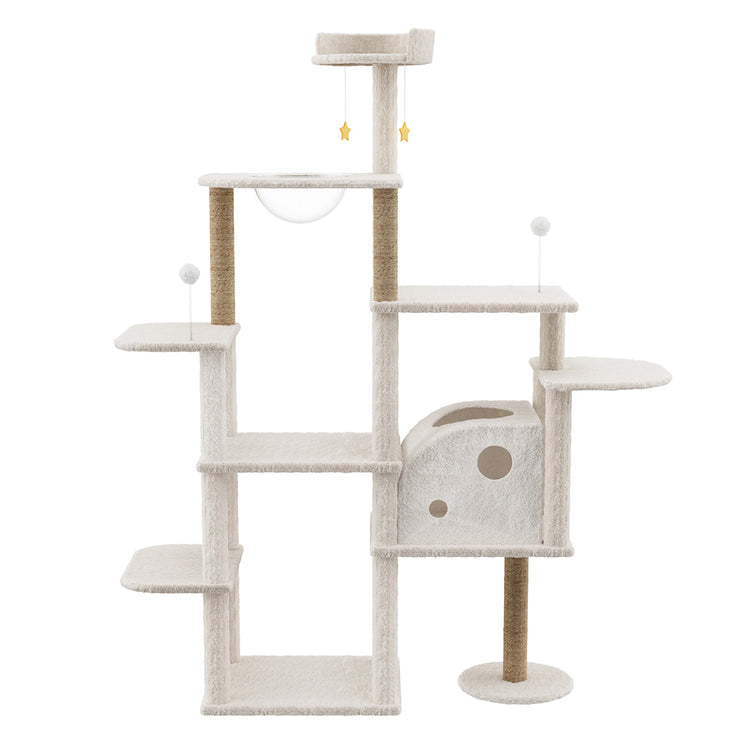 Pawz Cat Tree Tower Large Scratcher Condo House 172cm-2029387208330448897