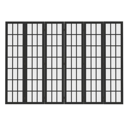Levede 6 Panel Room Divider 170cm Freestanding Screen-1973193605594091521