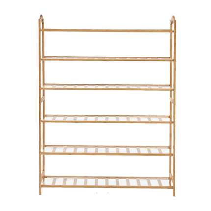 Levede Bamboo Shoe Rack Storage Wooden-1975420510300934145