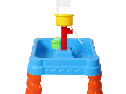 21pc Kids Sand Water Activity Play Table-1864184650843426817