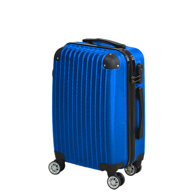 Slimbridge 28" Travel Luggage Suitcase Blue-1973193753187454977