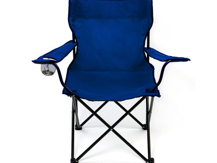 Levede Camping Chairs Folding Arm Foldable Blue-1864184446635347969