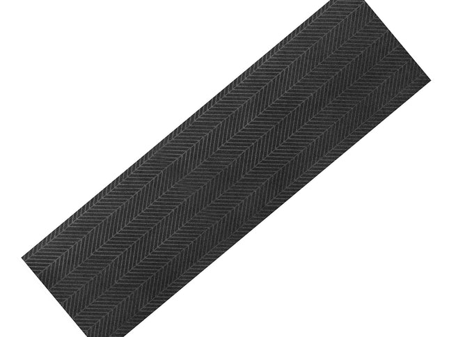 Marlow Extra Large Floor Rug Non Slip 90cm x 305cm Grey-1975420340691668993