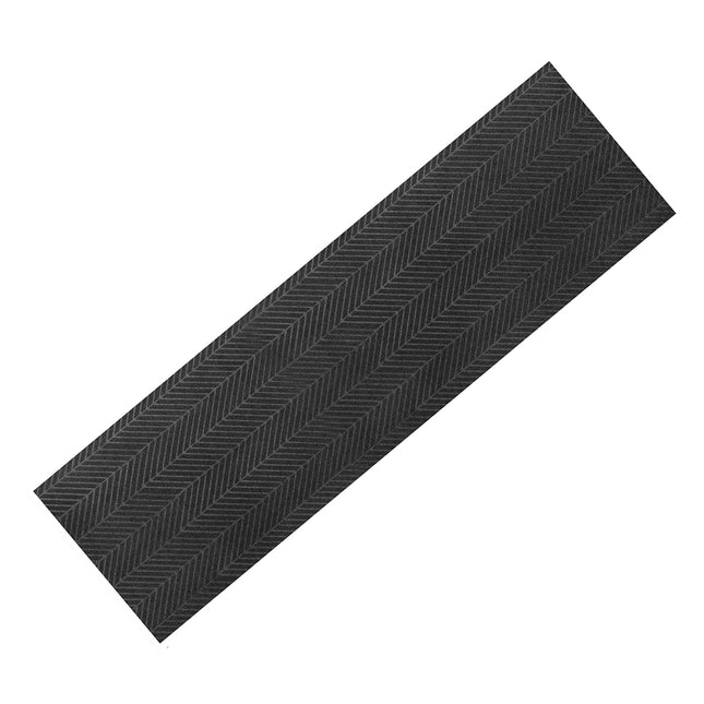 Marlow Extra Large Floor Rug Non Slip 90cm x 305cm Grey-1975420340691668993