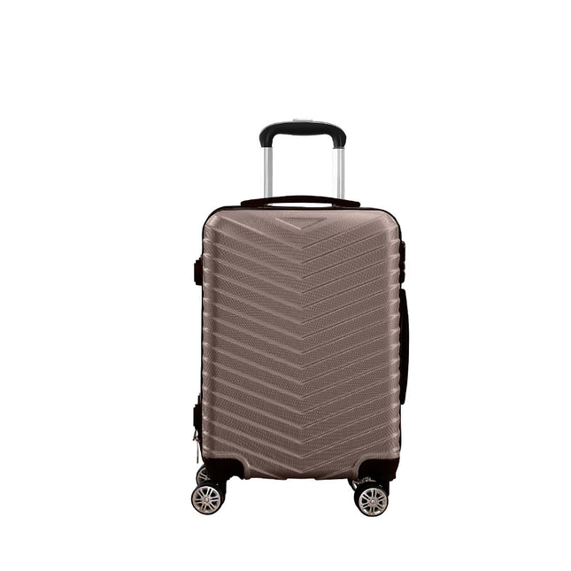 Slimbridge 20" Carry On Travel Luggage Coffee 20 inch-1973193935576764417
