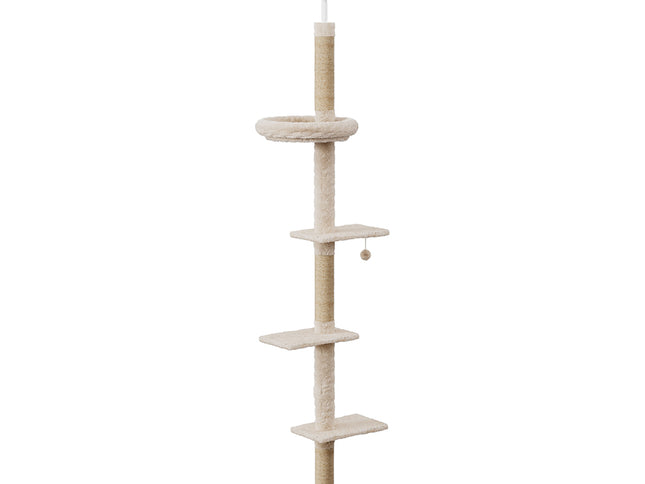 Pawz Cat Tree Tower Scratching Post Scratcher 230-275cm-2006732707702378497