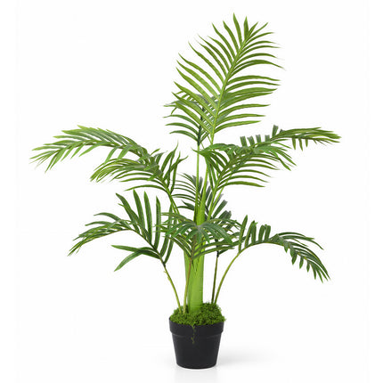Lambu Artificial Oak Tree Lifelike Fake Leaves Artificial Plants Indoors 95cm-2065254309041410049