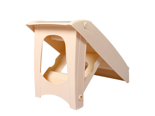 PaWz Pet Ramp Indoor Dog Steps Stair Brown-1975420445326970881