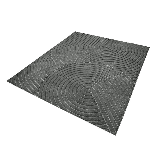 Marlow Floor Rug Soft Polyester Carpet Non Slip Plush Shaggy Rugs Geometric-1954802391559835649