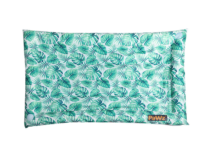 PaWz Pet Cool Gel Mat Cat Bed Dog Bolster M Medium-1864184517619748865
