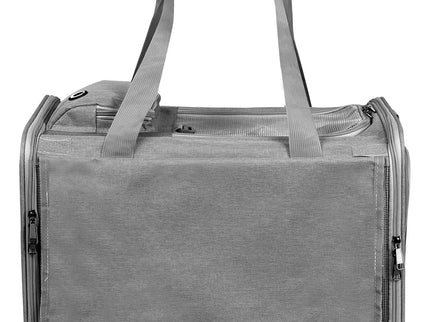 Pawz 3 in 1 Pet Soft Crate Dog Cat Carrier L Size Grey-1910112288577294337