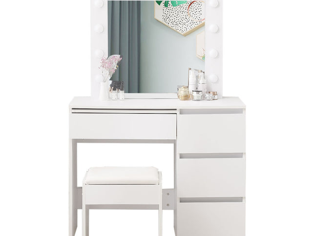 Levede Dressing Table Vanity Set Stool-1973193788277002241