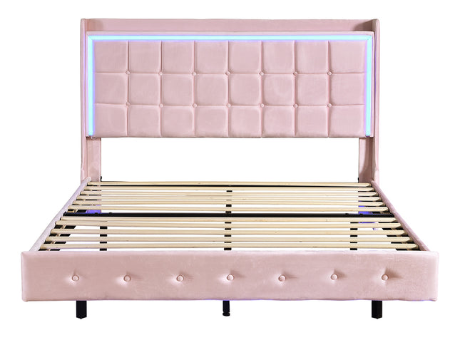 Levede Double Floating Bed Frame-1973193466422890497