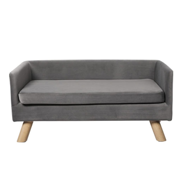 PaWz Pet Sofa Bed Dog Warm Soft Lounge Grey-1954802551631253505