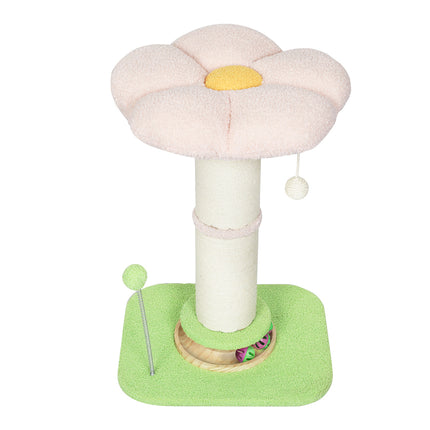 Pawz Cat Scratching Post Flower 61.5cm Cat Tree Tower-2029387298533150721