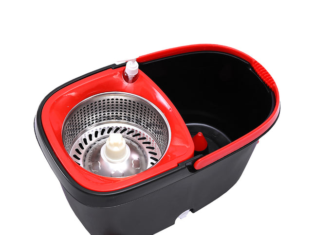 Cleanflo Spin Mop Bucket Set 360? Degree Black-1910113075697160193