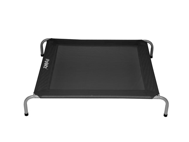 PaWz Elevated Trampoline Pet Bed Dog M Black Medium-1973193688985243649