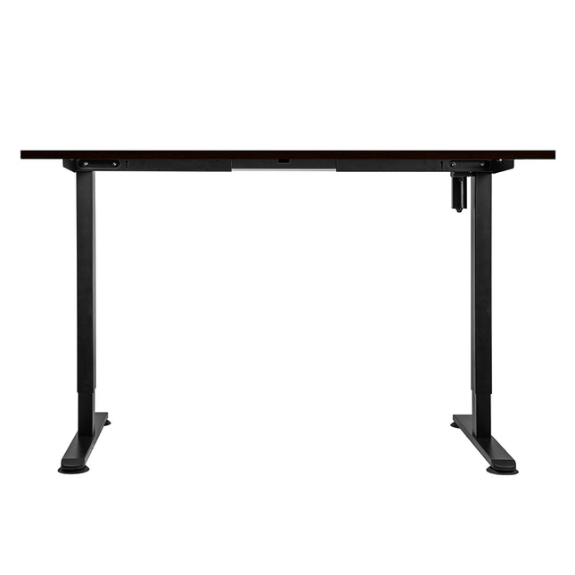 Levede Motorised Standing Desk Adjustable 140cm Walnut 1000x 1MM-1975420506433785857