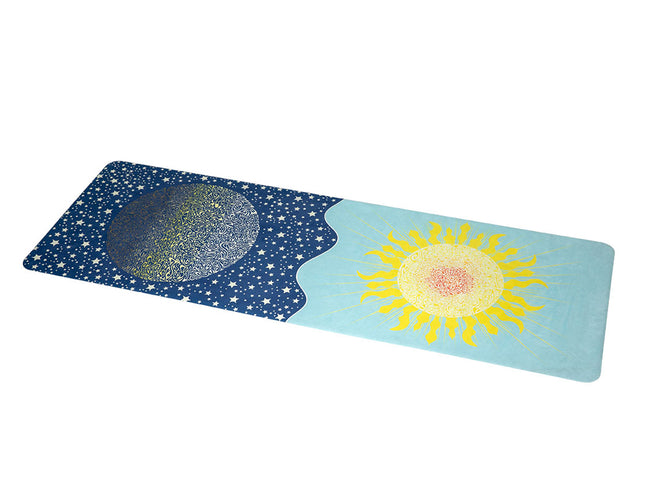 Centra Yoga Mat Foldable Non-Slip Exercise Blue-1864184752978923521