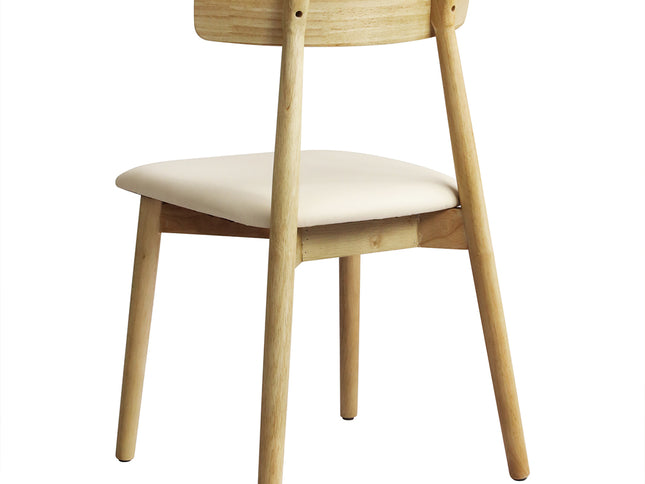 Levede 2x Dining Chairs Kitchen Chair Natural-1973194086072586241
