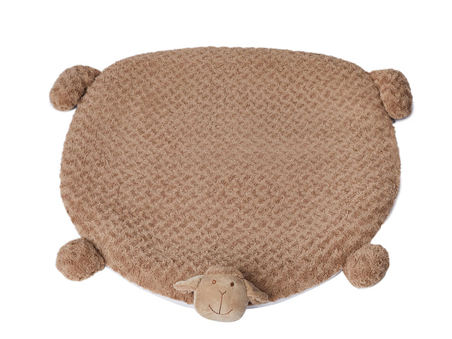 PaWz Pet Bed Cat Calming Bed Dog Squeaky M Tan Medium-1864184506739724289