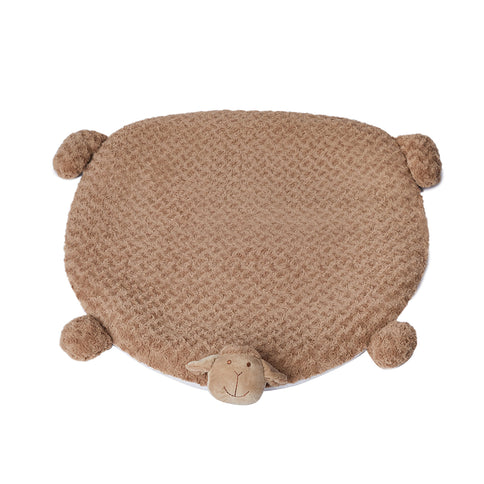 PaWz Pet Bed Cat Calming Bed Dog Squeaky M Tan Medium-1864184506739724289