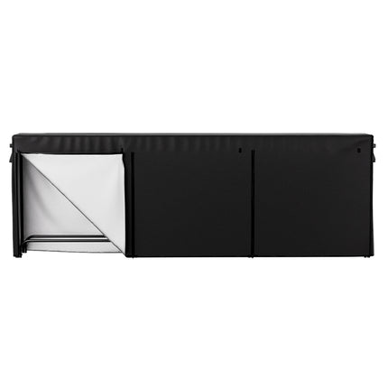 Moyasu Outdoor Firewood Rack Storage with Cover-1975420342855929857