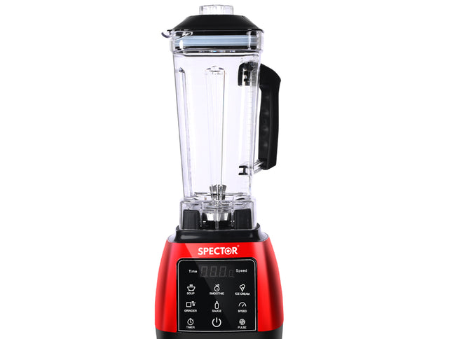 Spector 2L Commercial Blender Mixer Red-1973194013905391617