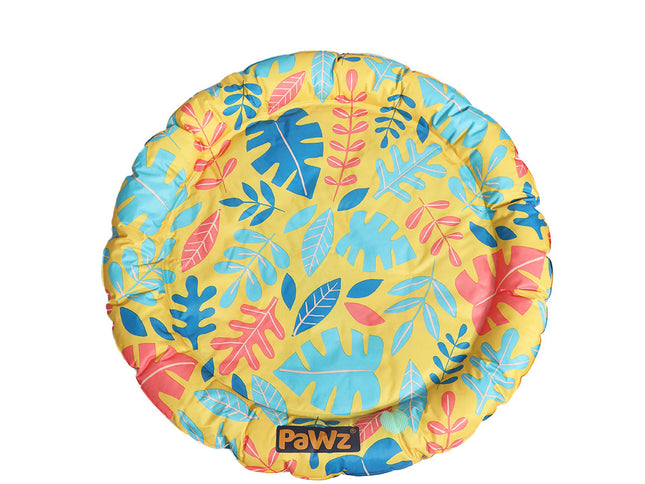 PaWz Pet Cool Gel Mat Cat Bed Dog Bolster L Large-1973193648455684097