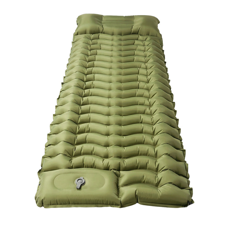 Mountview Camping Sleeping Pad Ultralight Inflatable Mattress Bed Pillow Hiking-2050059023172112385