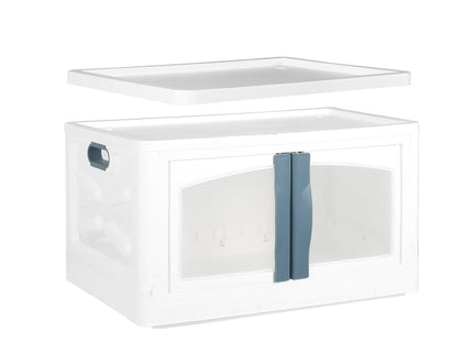 Storage Containers Lid Stackable 85L Blue-1864184615112151041