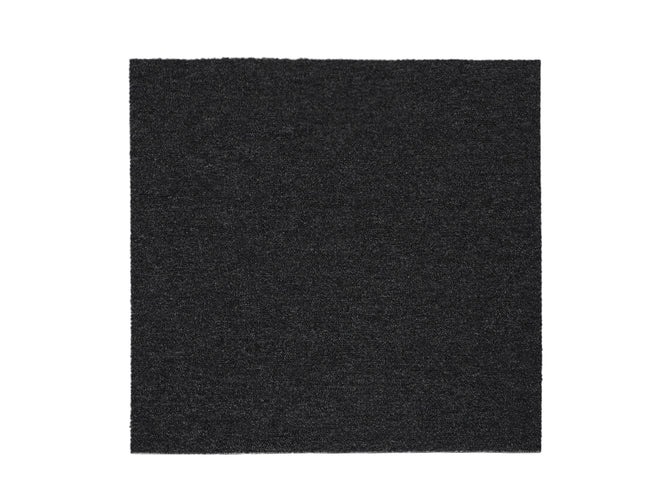 Marlow 20x Carpet Tiles 5m2 Box Heavy Black-1973193859903131649