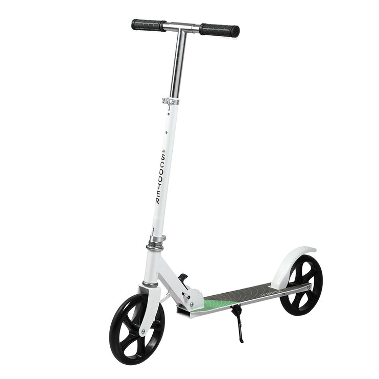 MONVELO Folding Scooter Dual Large Wheels White-1973193577207042049