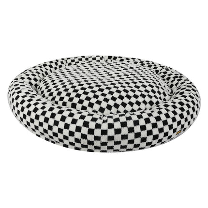 Pawz Circular Plush Dog Cosy Bed Calming Pet Plush Bed-2011971123335532545
