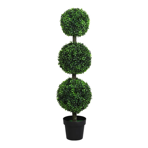 Lambu Artificial Triple Ball Boxwood Trees-1910112267198926849