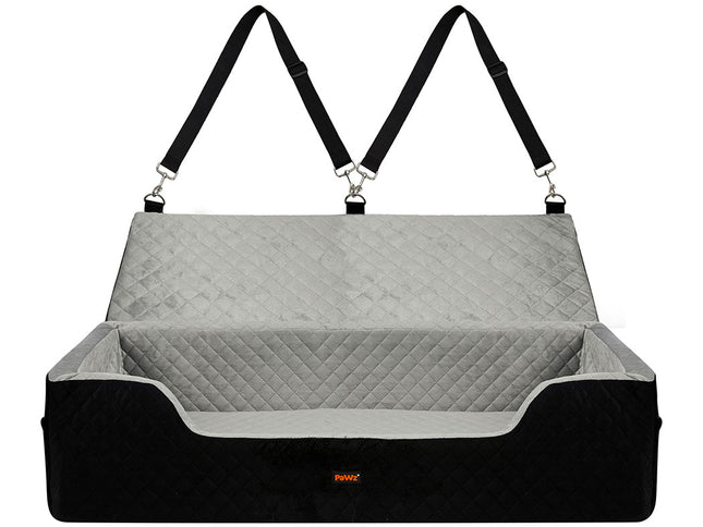 Pawz Dog Car Booster Seat Belt Pet Safe Protector Travel Bed-1973193524061016065
