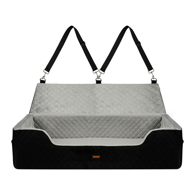 Pawz Dog Car Booster Seat Belt Pet Safe Protector Travel Bed-1973193524061016065