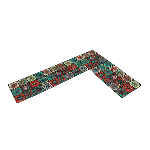 Marlow 2x Kitchen Mat Floor Rugs Area 45x180cm-1910113065043628033