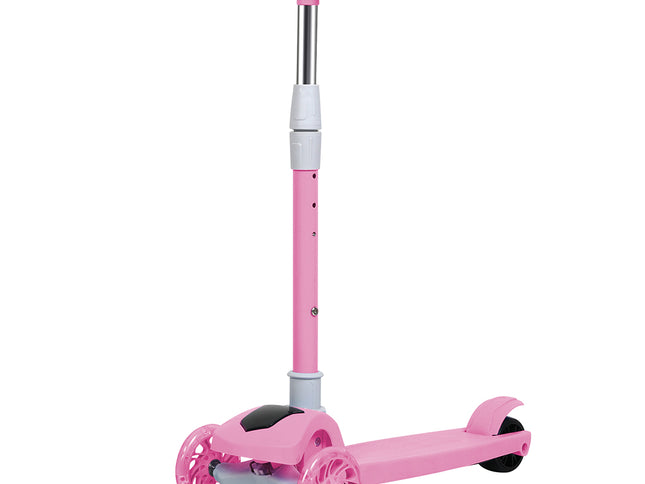 Bopeep Foldable Kids Scooter LED Music Pink-1973193421963268097