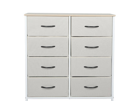 Levede Storage Cabinet Tower Chest Beige-1942353397202161665