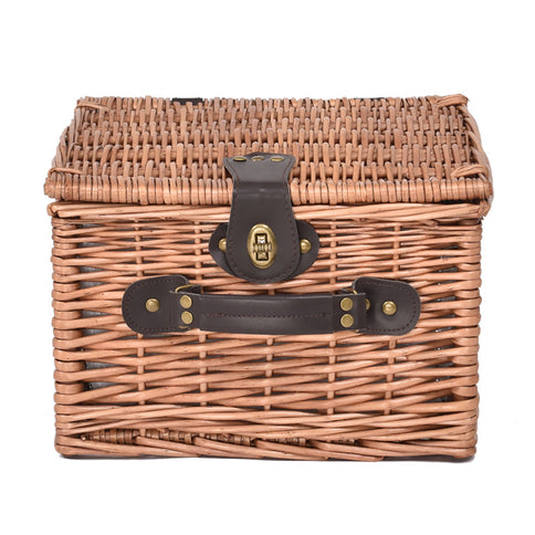 2 Person Picnic Basket Baskets Set Outdoor-1864183149978849281