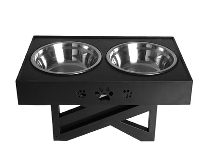 PaWz Elevated Pet Feeder Food Water-1864184521906327553