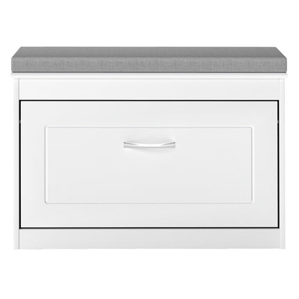 Levede 75cm Shoe Rack Storage Cabinet Bench Cosy Padded Seat Organiser Cupboard-2050056774161141761