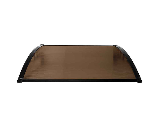 Mountview Window Door Awning Outdoor 1M X 1.2M Brown 1x1.2M-1864184443481231361