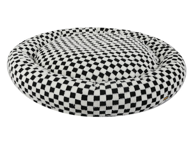 Pawz Circular Plush Dog Cosy Bed Calming Pet Plush Bed-2011971123503304705