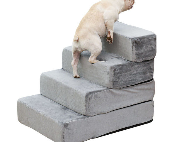 PaWz Pet Stairs 4 Step Ramp Portable X-Large-1864184495679344641
