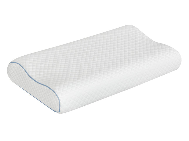 Dreamz Memory Pillow Supprt Shoulder FoamWhite Pillowcase-1973193536794923009