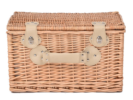4 Person Picnic Basket Baskets Set Outdoor-1864183149676859393
